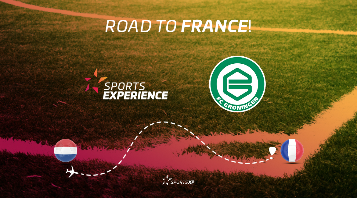 Sports XP e FC Groningen da Holanda juntos em Roye na França